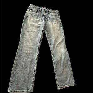 BKE Men's Denim Slim Jeans in Light Blue